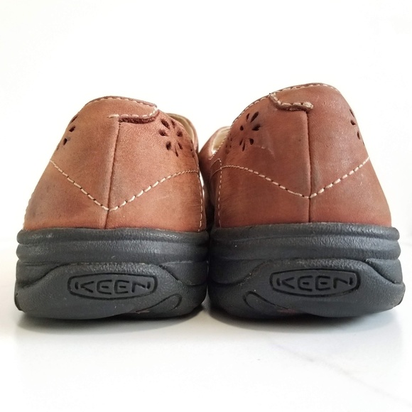 KEEN Calistoga Brown Leather Mary Jane Str - Picture 10 of 12